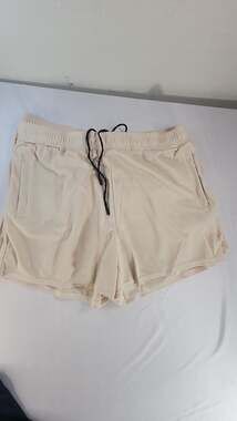 Real Essentials Women's XL Cream Mesh Athletic Lounge Shorts variety of colors